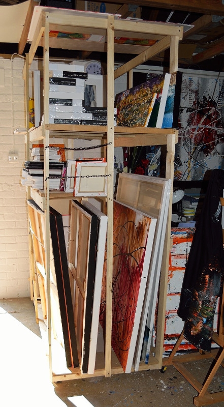 Love Of Painting- Art Storage: Studio Ideas